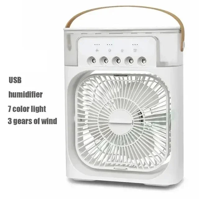 3 In 1 Portable Humidifier Fan Mini Air