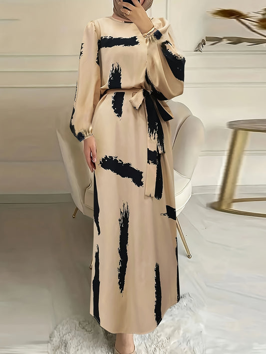 Desert Bloom Abaya