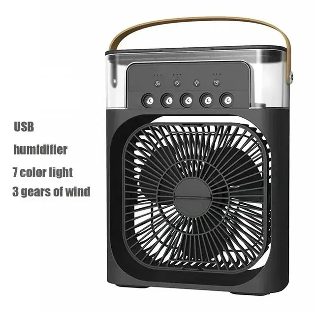 3 In 1 Portable Humidifier Fan Mini Air